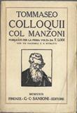 Colloqui col Manzoni