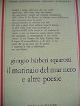 Il marinaio del Mar Nero e altre poesie