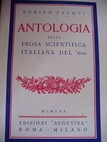 Antologia della prosa scientifica italiana del '600