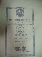 XI Congresso della Società Filologica Friulana