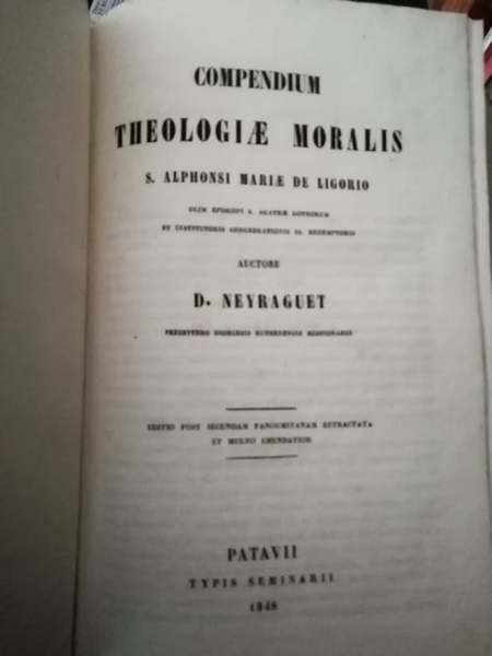 Compendium theologiae moralis