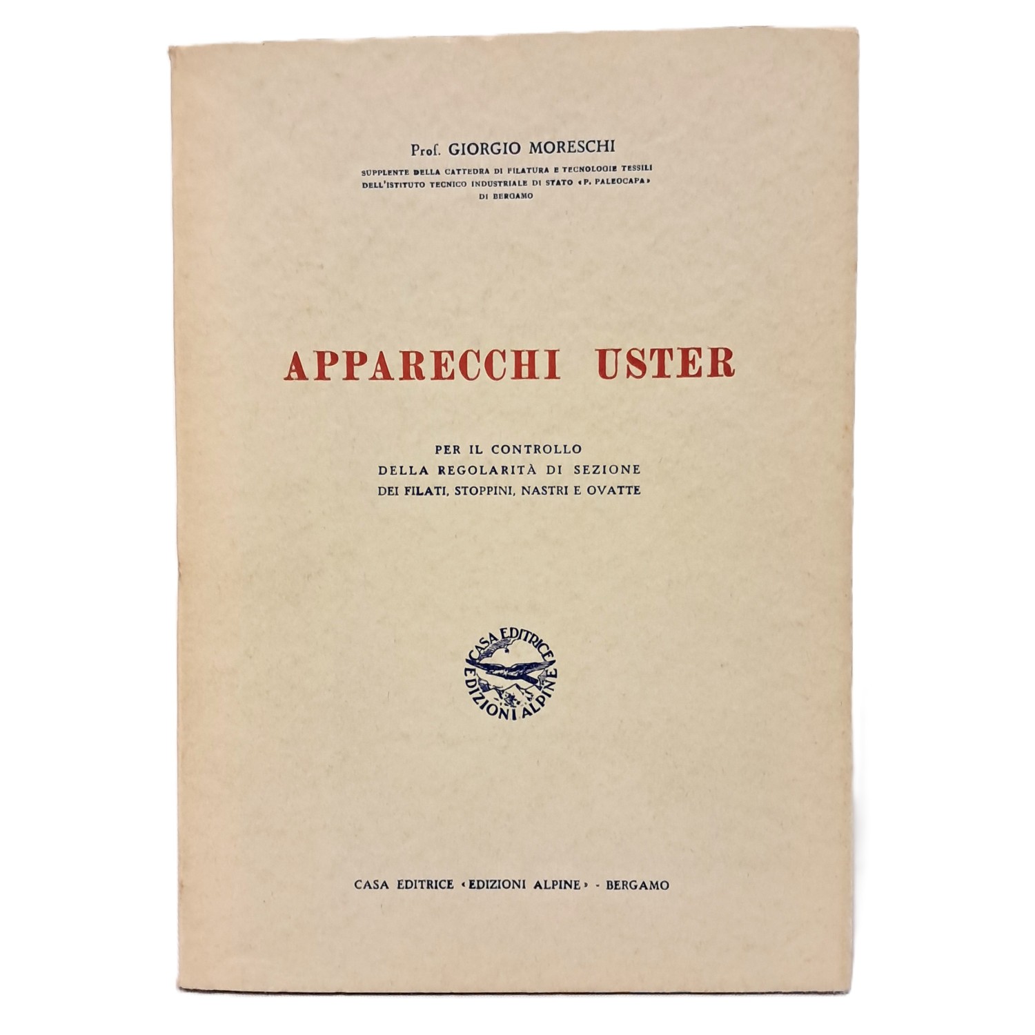 Apparecchi Uster. Per il controllo della regolarità di sezione dei …