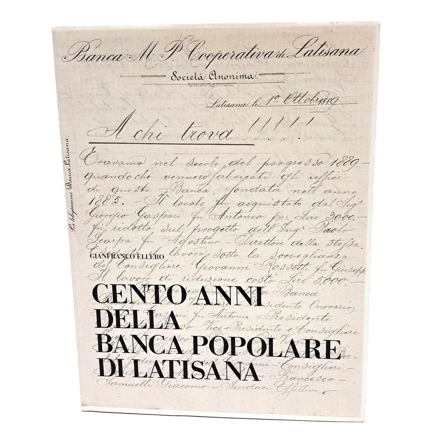 Cento anni della Banca popolare di Latisana
