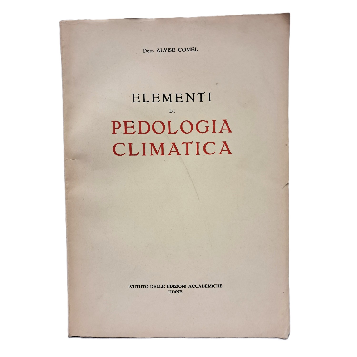 Elementi di pedologia climatica