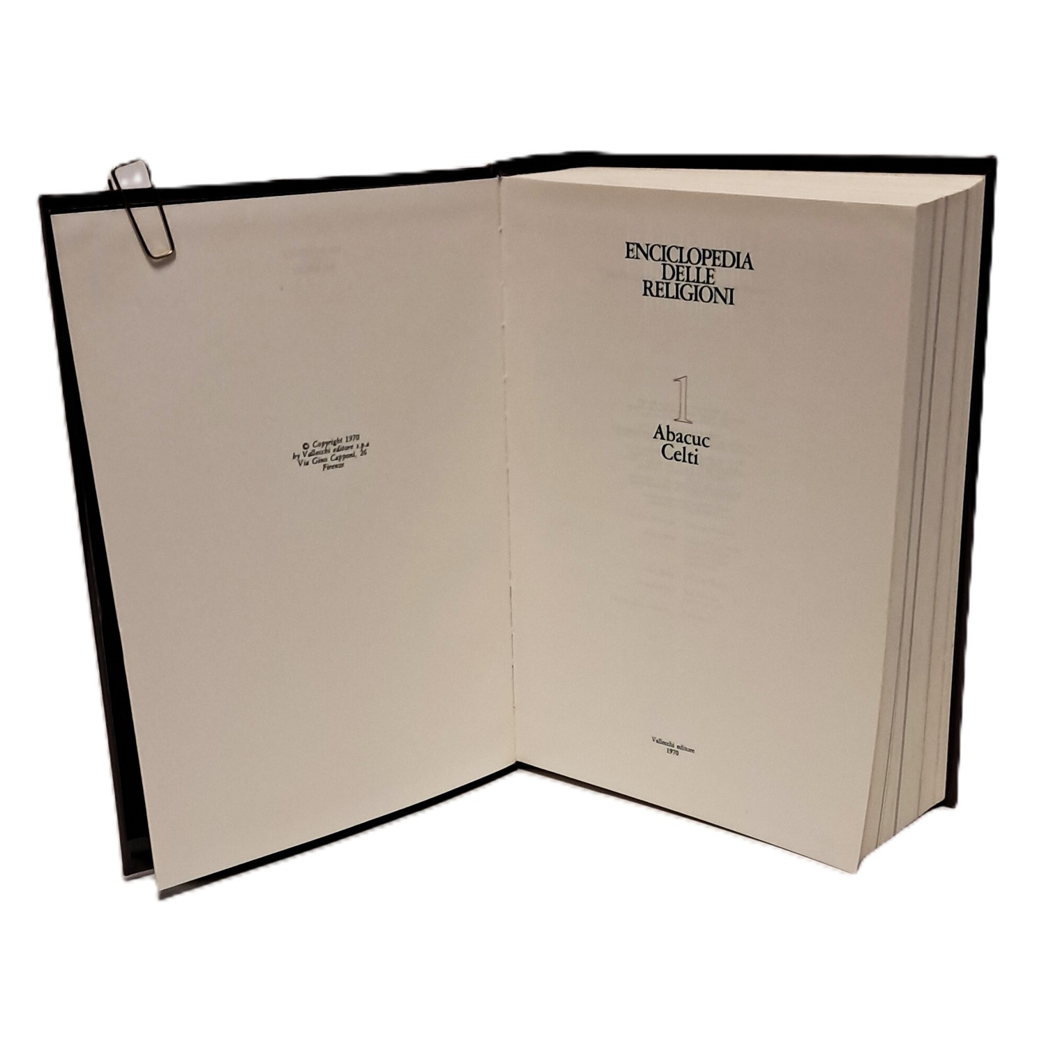 Enciclopedia delle religioni I-VI