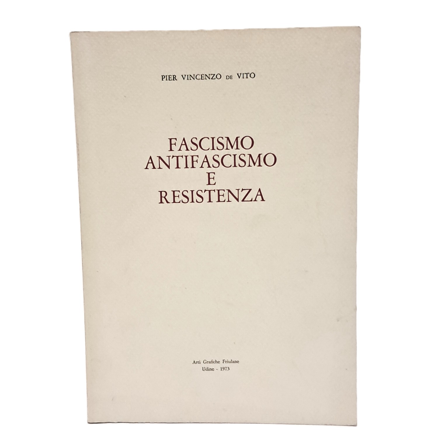 Fascismo antifascismo e resistenza
