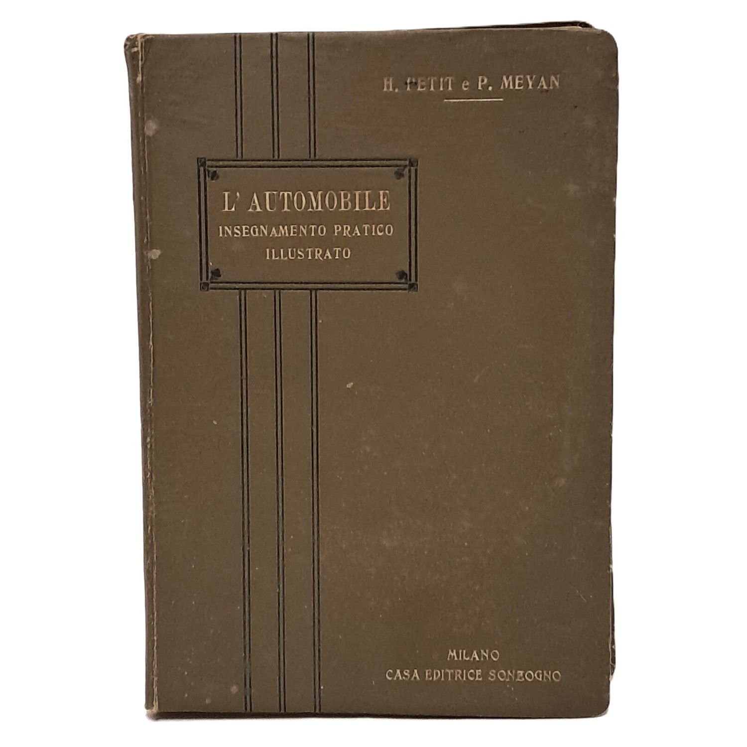 L'automobile. Insegnamento pratico illustrato alla portata di tutti