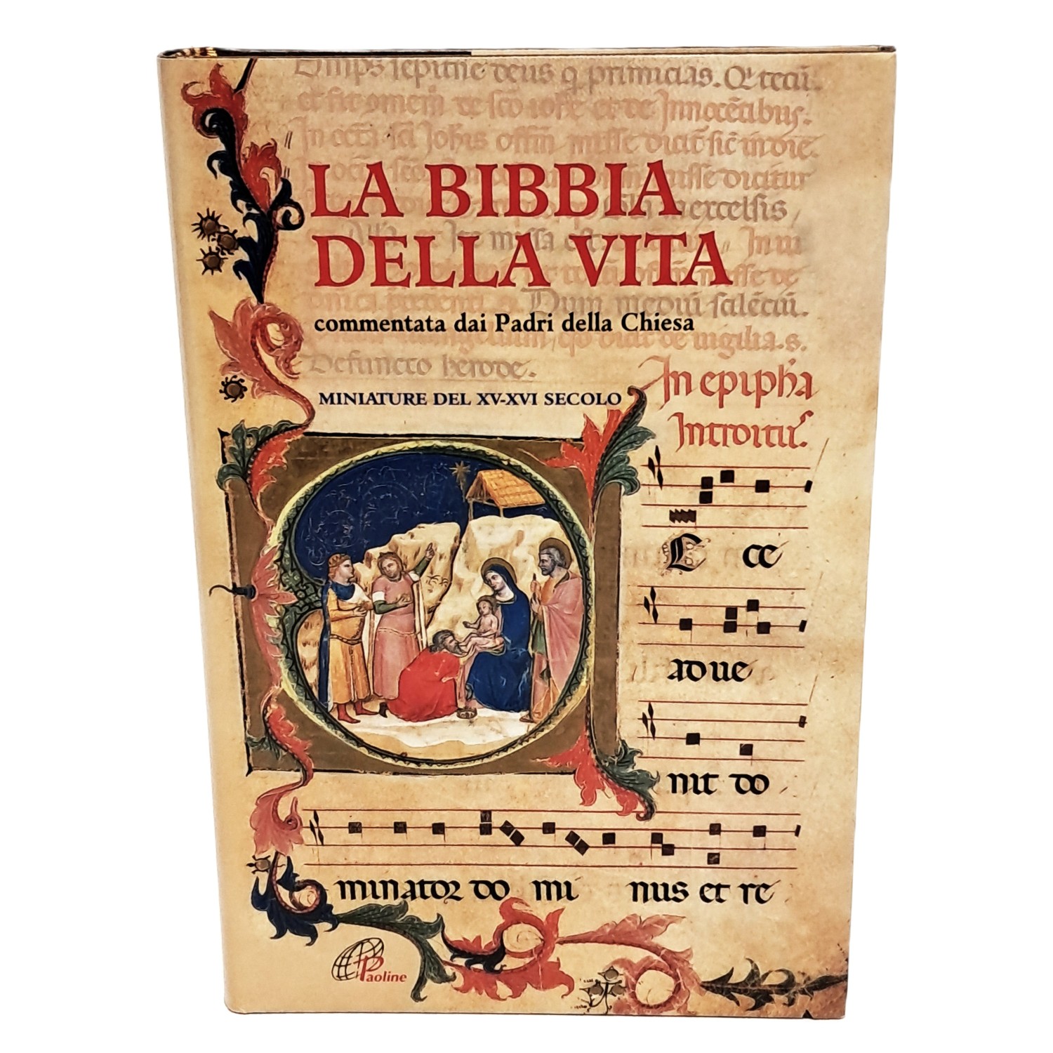 La Bibbia della vita. Commentata dai Padri della Chiesa. Miniature …