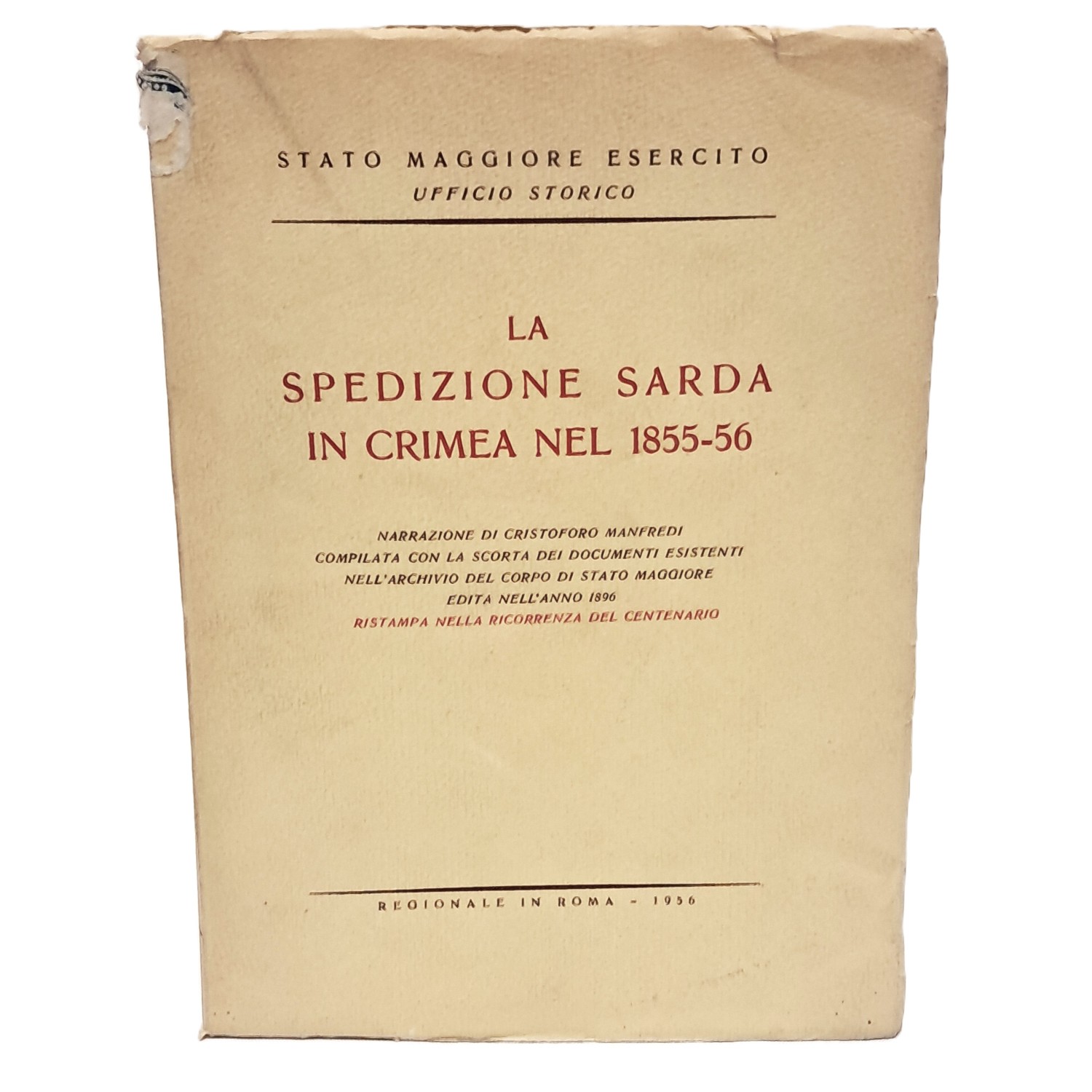 La spedizione sarda in Crimea nel 1855-56