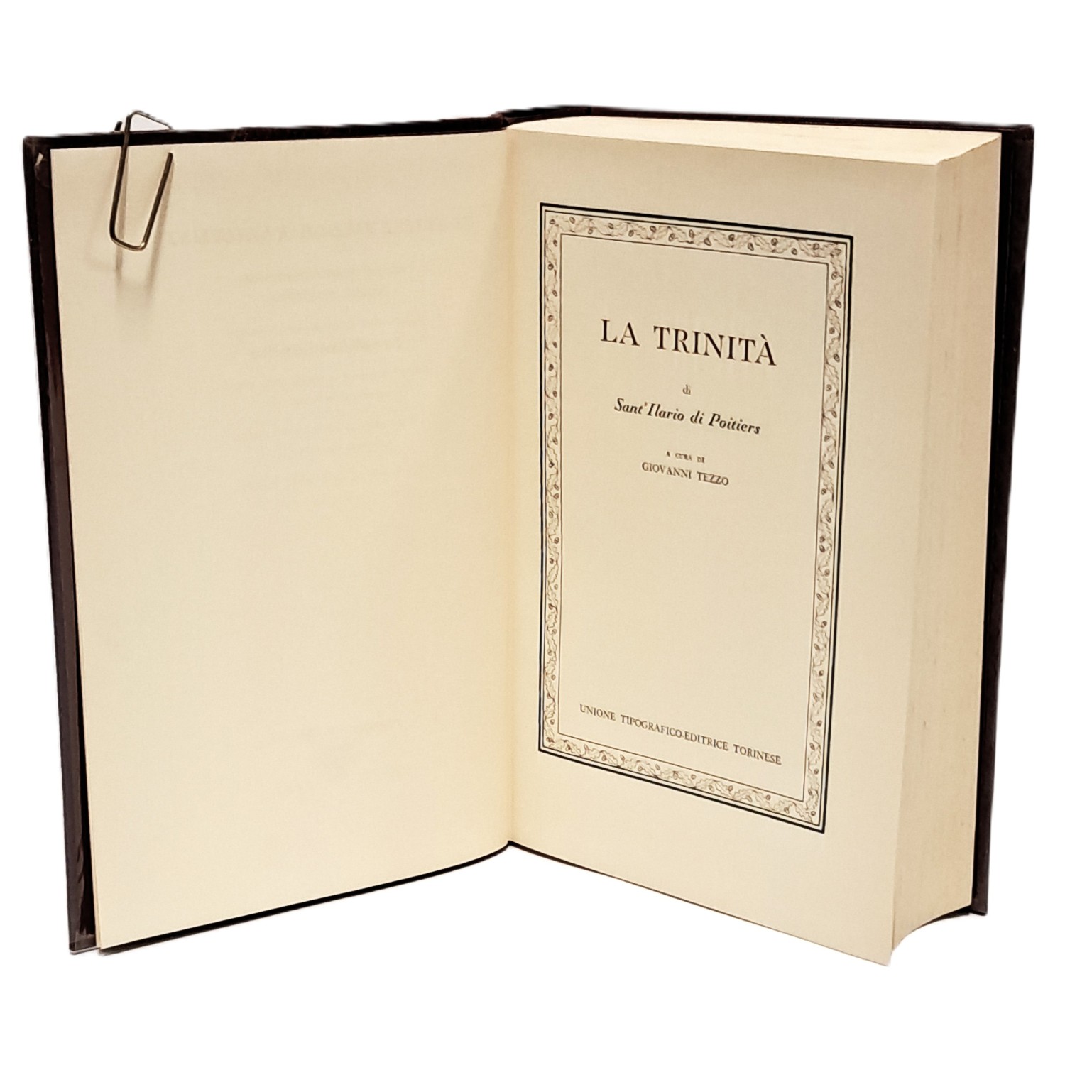 La trinità di Sant'Ilario di Poitiers