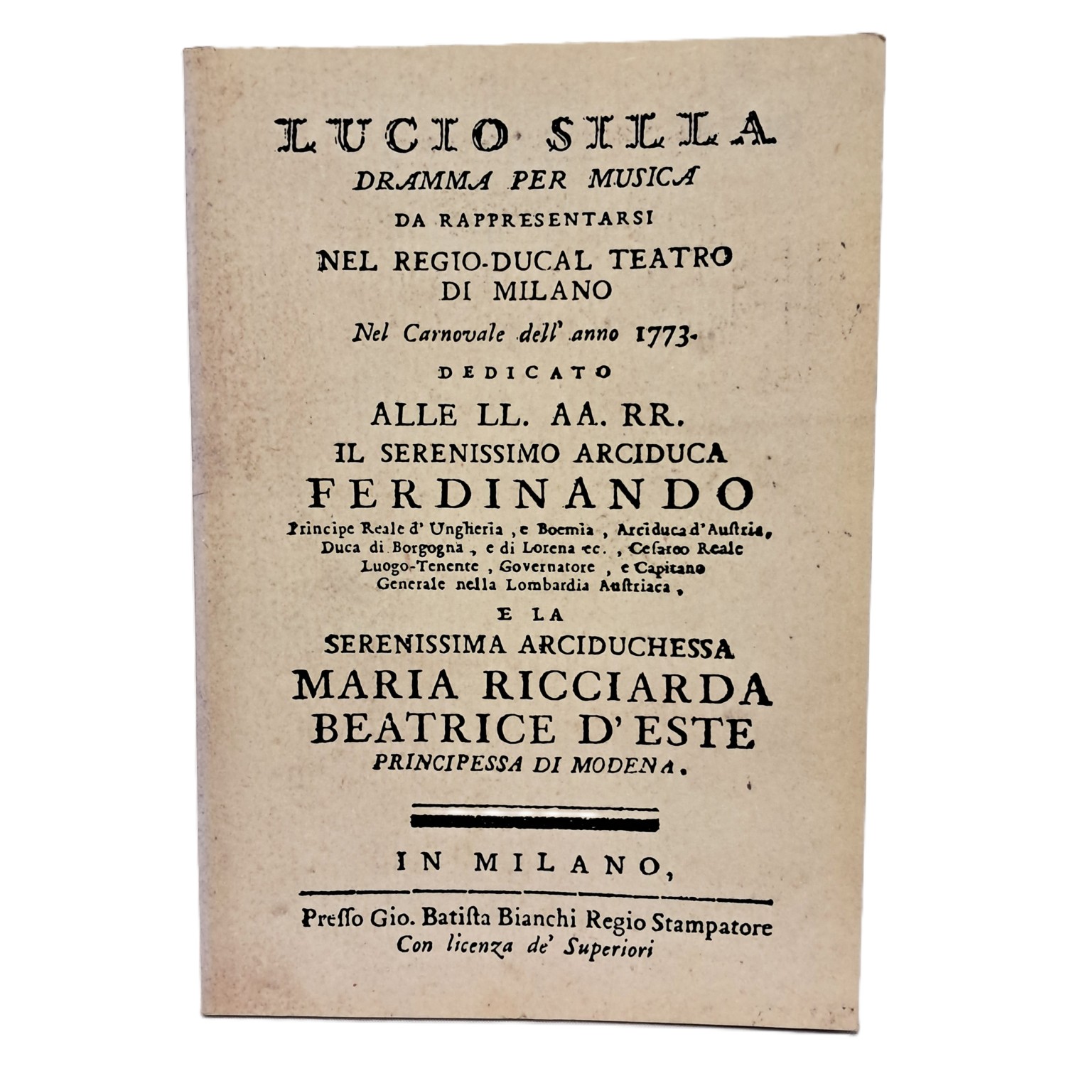 Lucio Silla