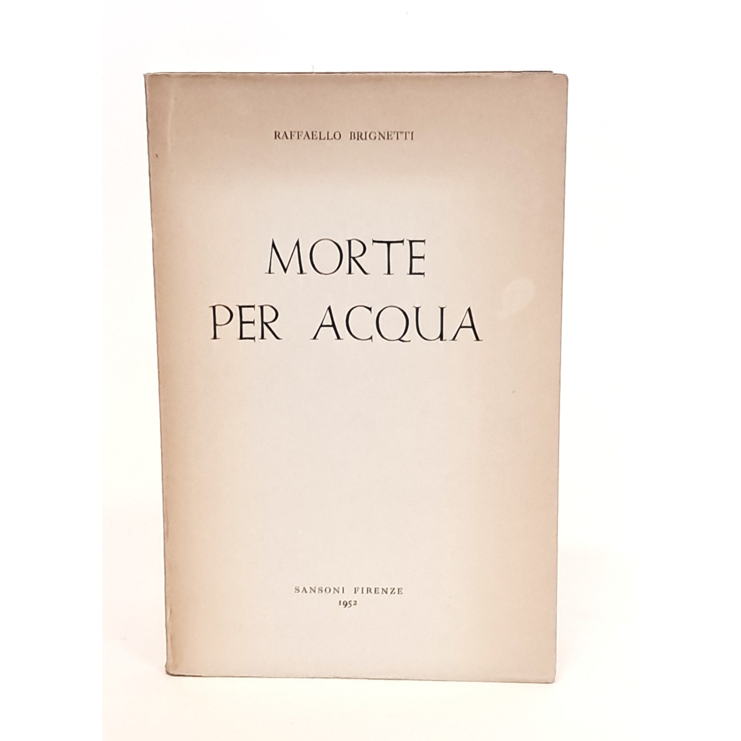 Morte per acqua