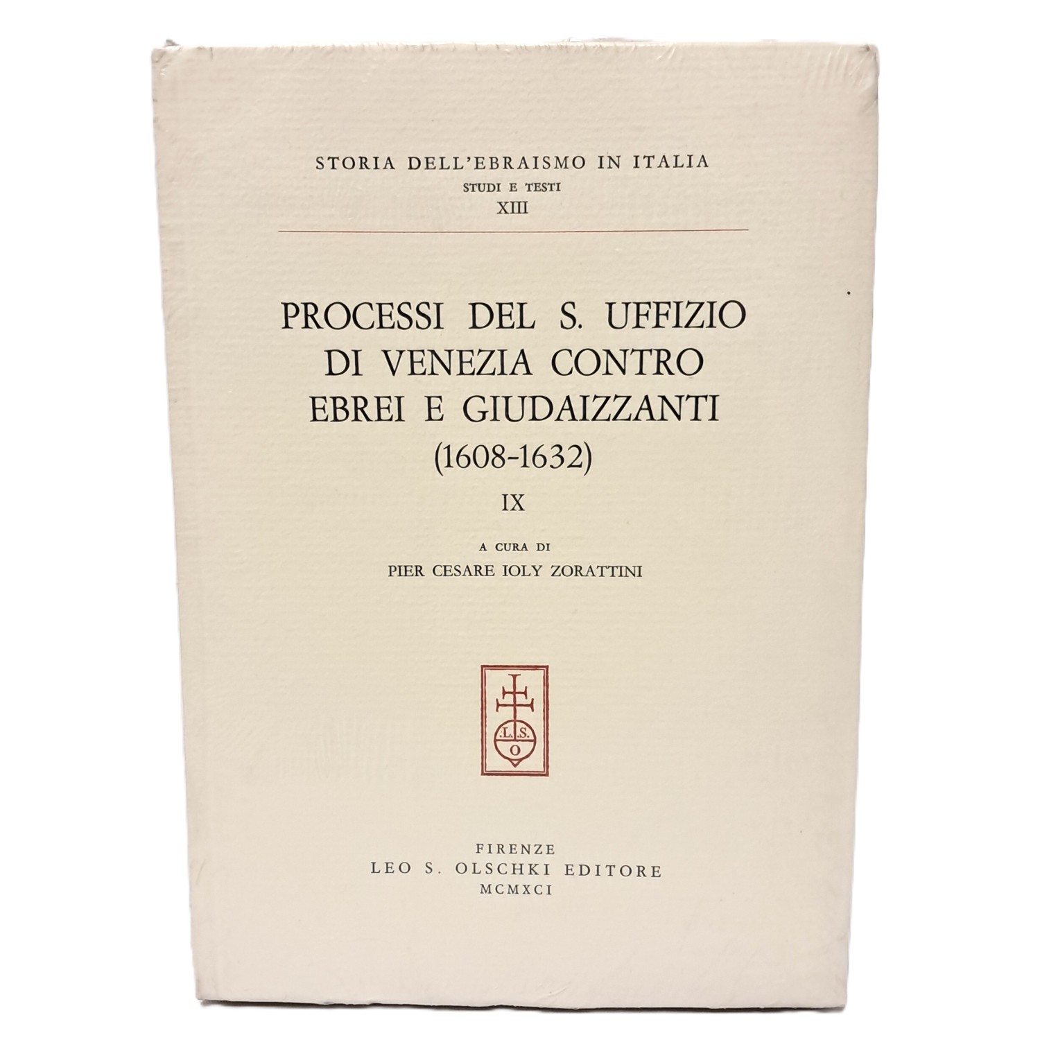 Processi del S. Uffizio di Venezia contro ebrei e giudaizzanti …