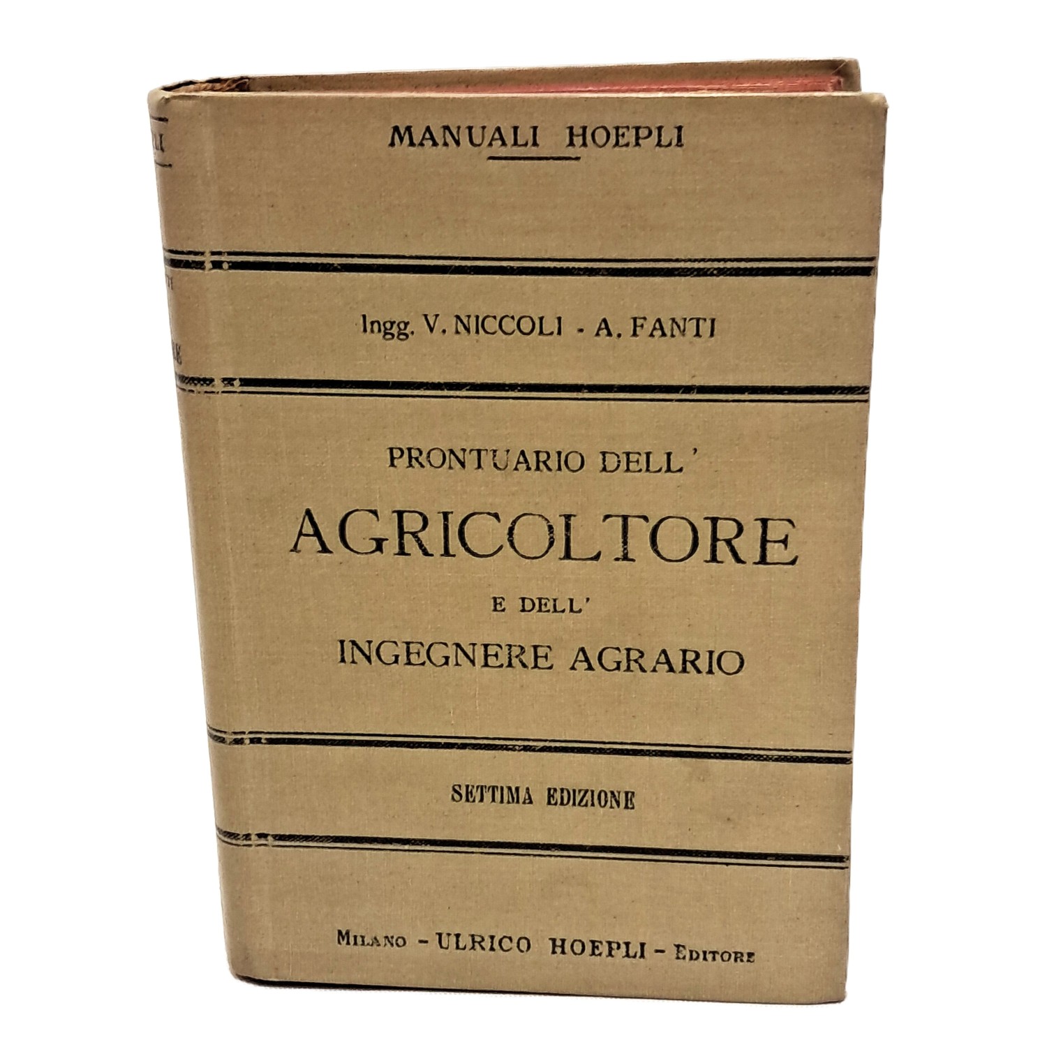 Prontuario dell'agricoltore e dell'ingegnere agrario