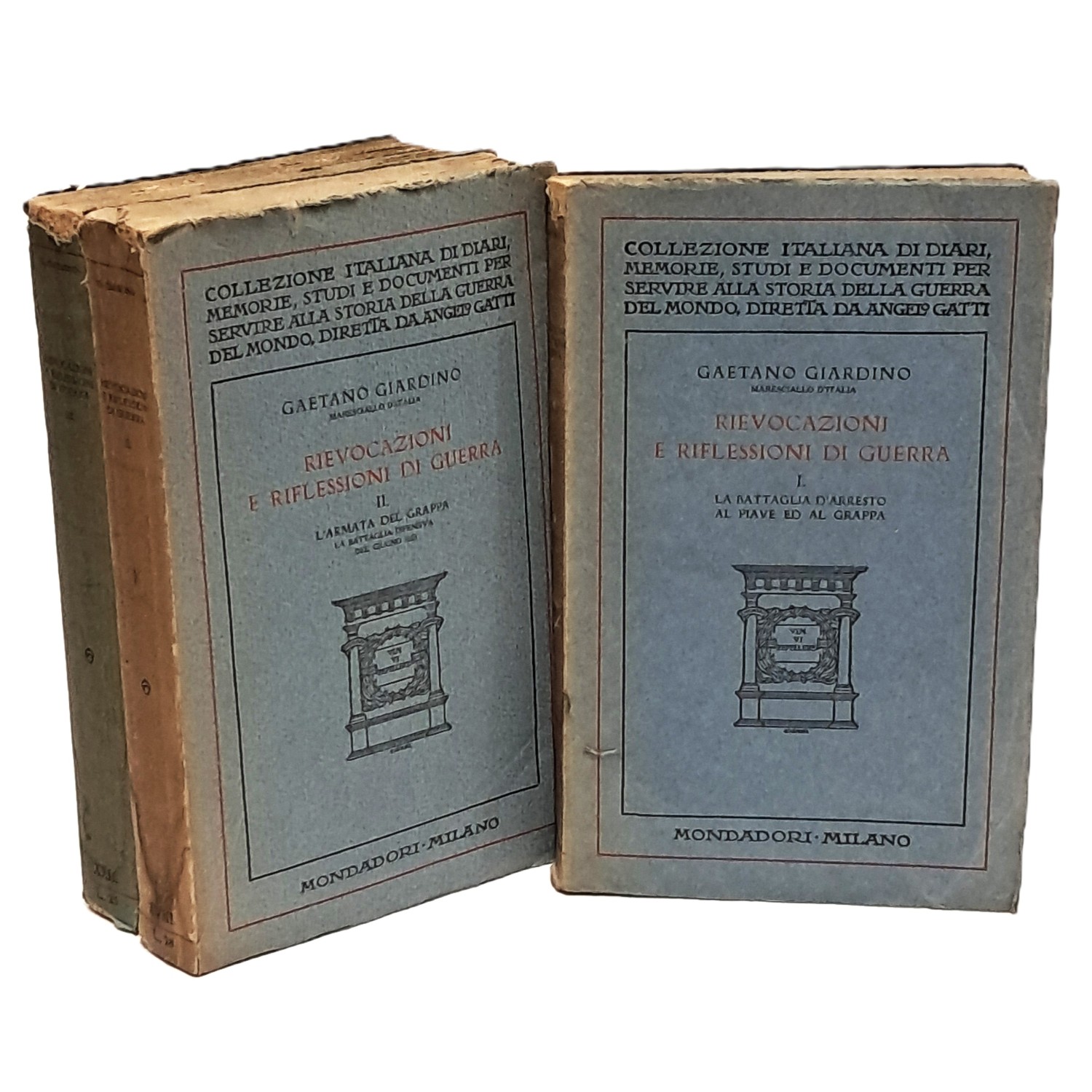 Rievocazioni e riflessioni di guerra I-III