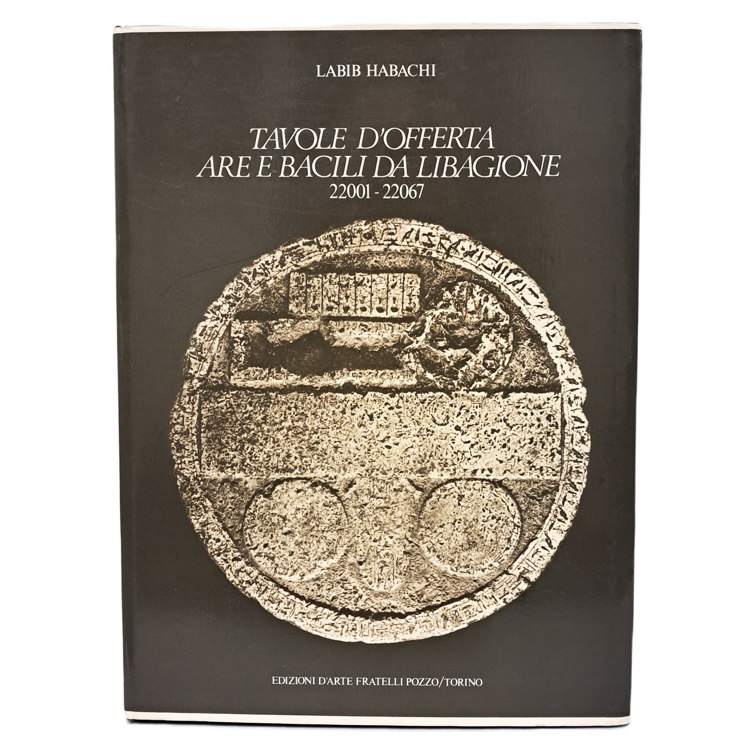 Tavole d'offerta are e bacili da libagione 22001-22067