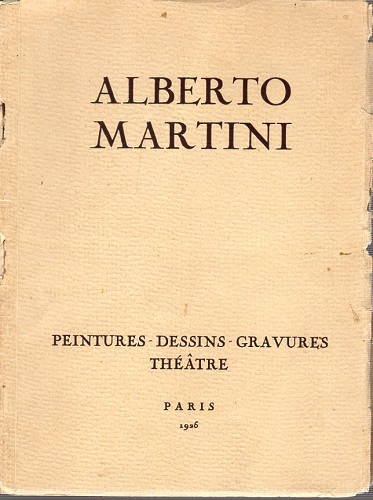 Alberto Martini 26 reproductions de peintures dessins et gravures precedees …
