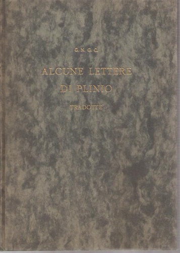 ALCUNE LETTERE DI PLINIO