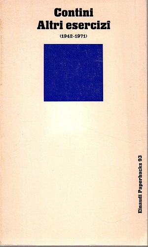 ALTRI ESERCIZI. 1942 1971