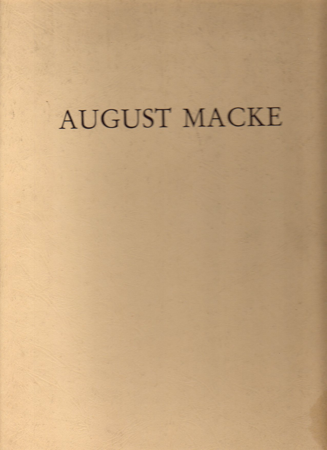 August Macke collana diretta da Maurizio Scudiero