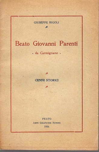 Beato Giovanni Parenti da Carmignano