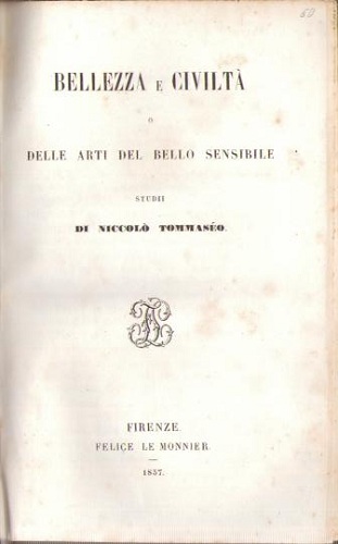 BELLEZZA E CIVILTà