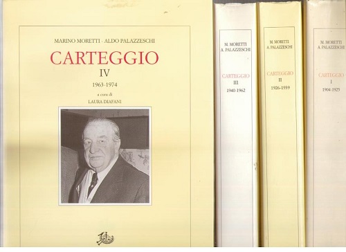 Carteggio 1904-1925 1926-1939 1940-1962 1963-1974