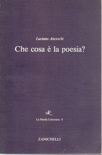 Che cos'è la poesia ?