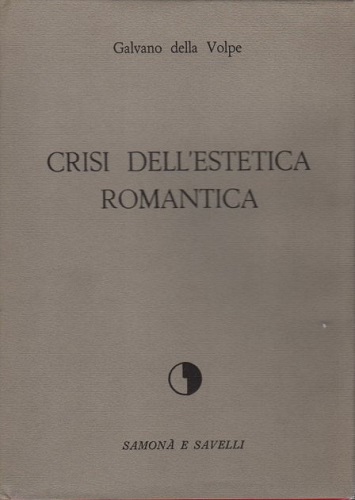 Crisi dell'estetica romantica