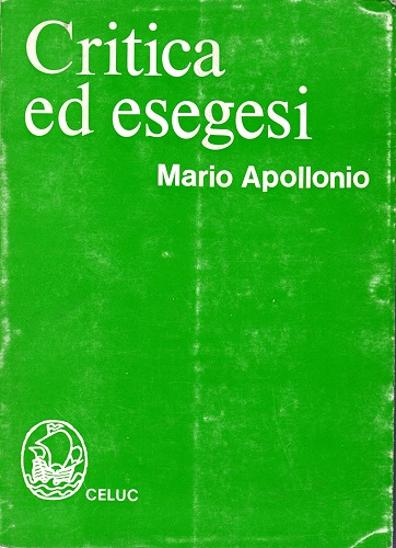 Critica ed esegesi