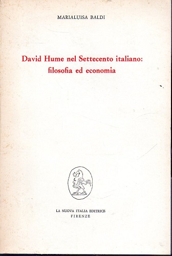 David Hume nel settecento italiano: filosofia ed economia