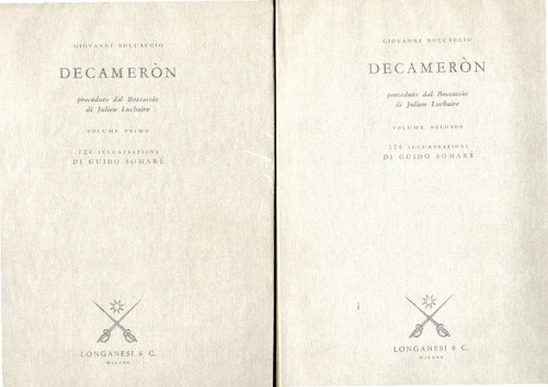 DECAMERONE Preceduto dal Boccaccio di j. Luchaire
