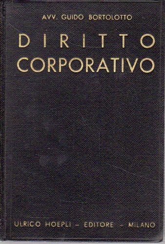 Diritto corporativo