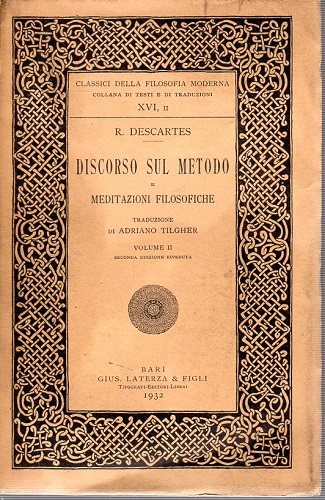 Discorso sul metodo e meditazioni filosofiche