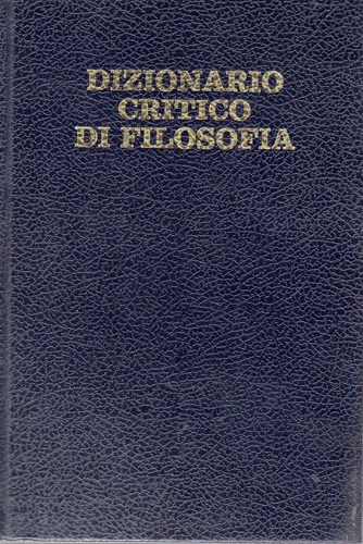 Dizionario critico di filosofia