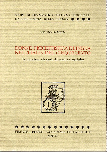 Donne precettistica e lingua nell'Italia del cinquecento un contributo alla …