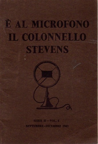 è al microfono il colonnello Stevens