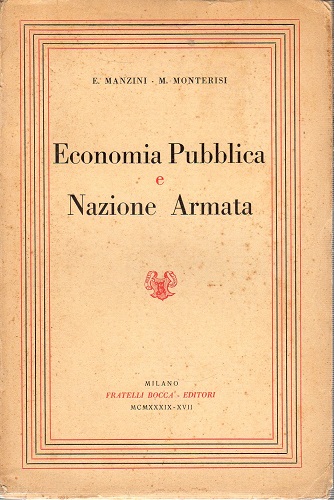 Economia pubblica e nazione armata