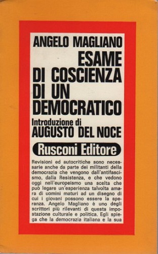 Esame di coscienza di un democratico