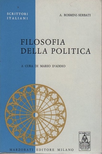 FILOSOFIA DELLA POLITICA