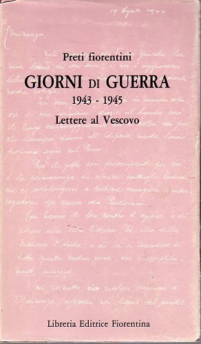 Giorni di guerra 1943-1945lettere al vescovo