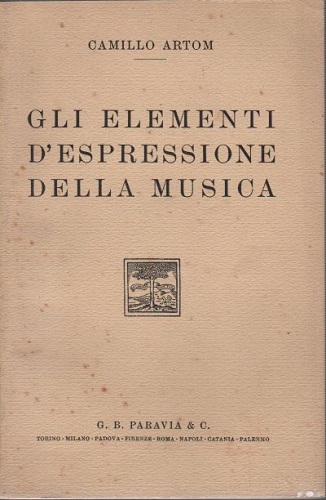 GLI ELEMENTI D'ESPRESSIONE DELLA MUSICA