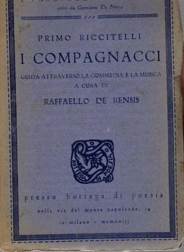 I COMPAGNACCI GUIDA ATTRAVERSO LA COMMEDIA E LA MUSICA