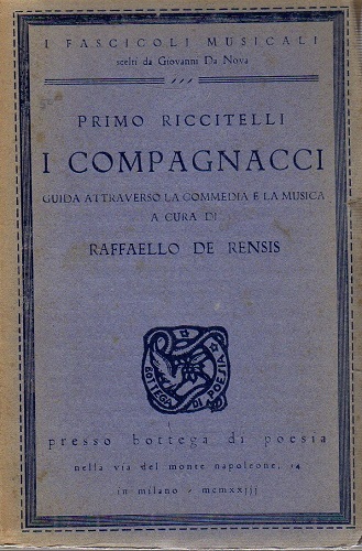 I COMPAGNACCI guida attraverso la commedia e la musica