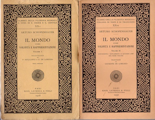 Il mondo come volontà e rappresentazione