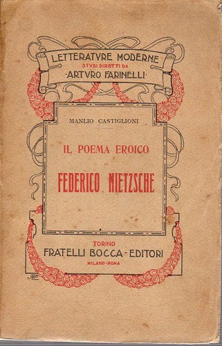 Il poema eroico di Federico Nietzsche