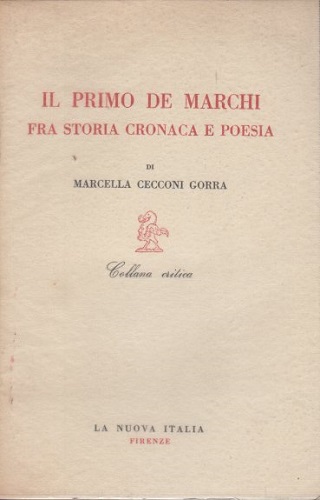 Il primo de Marchi fra storia cronaca e poesia