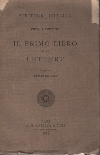 IL PRIMO LIBRO DELLE LETTERE