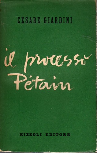 IL PROCESSO PETAIN