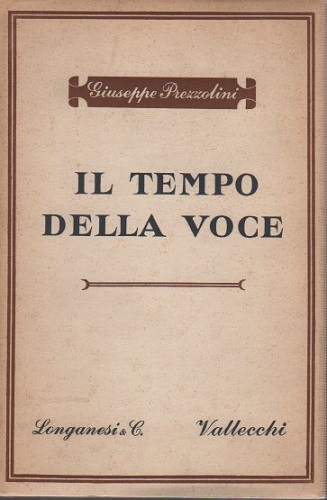 Il tempo della voce